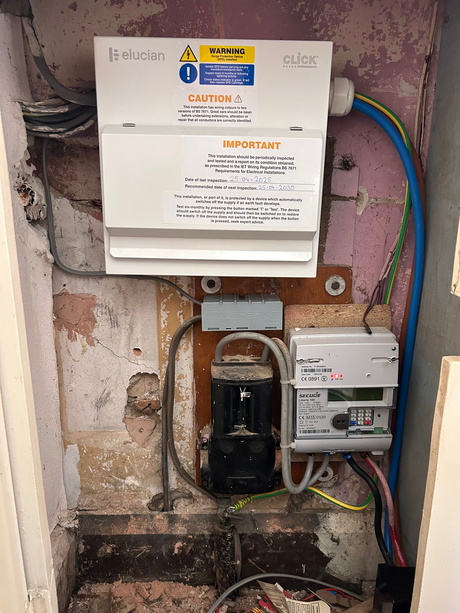consumer unit upgrade
